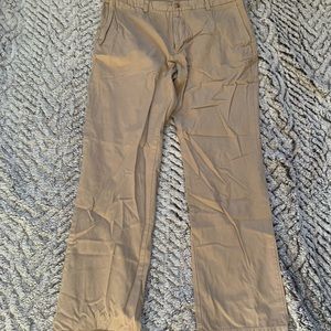 Men’s Tan Vineyard Vines Slim Fit Breaker Pants